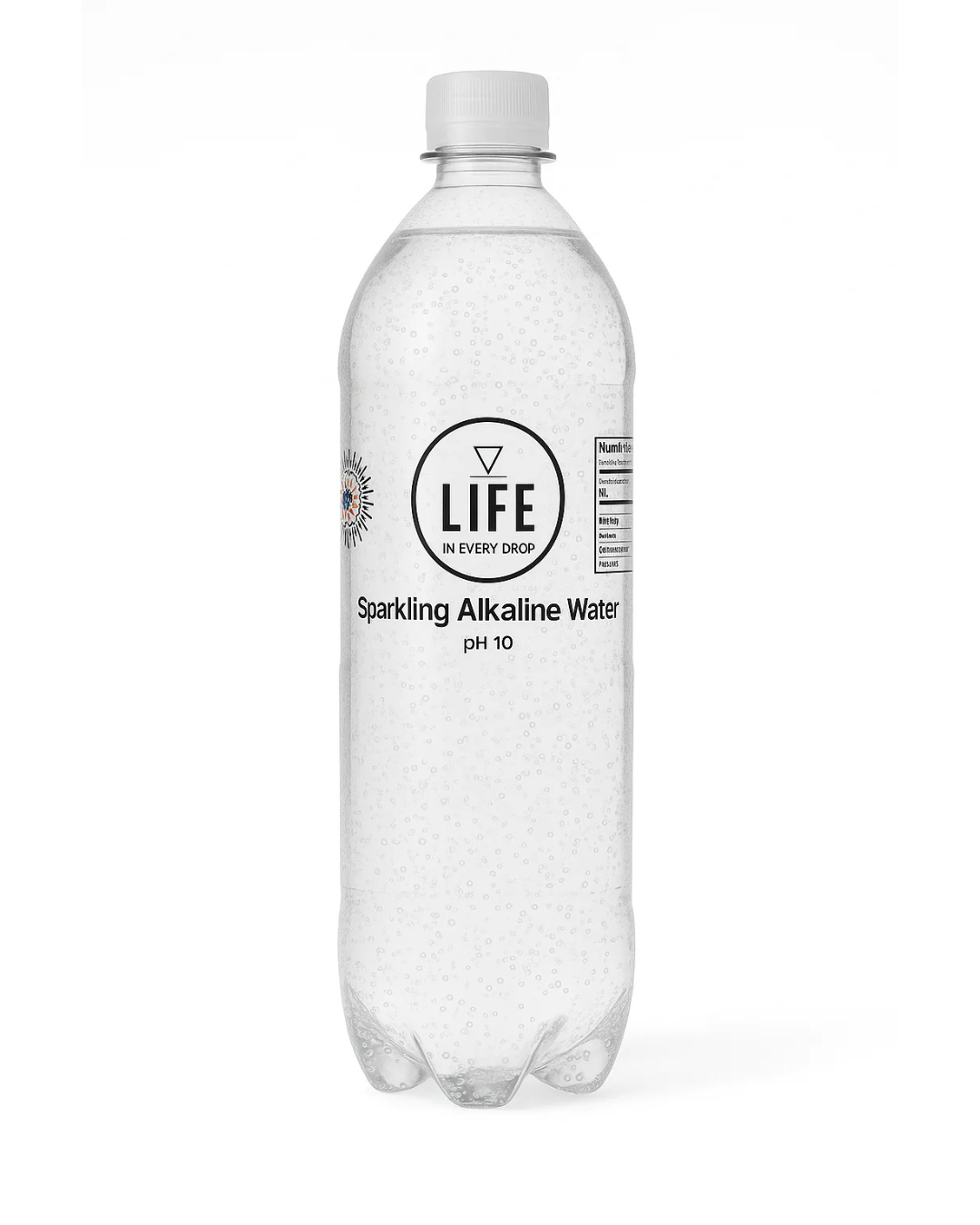 LIFE Bottled Water – 1.5L Sparkling Alkaline (12-pack)