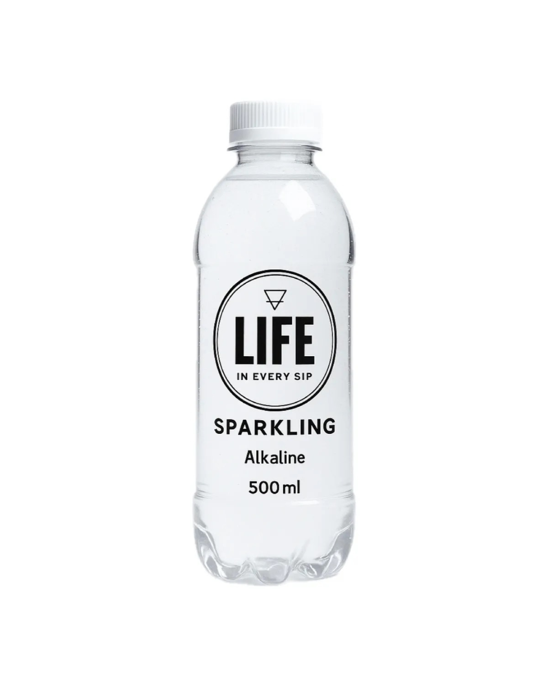 LIFE Bottled Water – 500ml Sparkling Alkaline (24-pack)