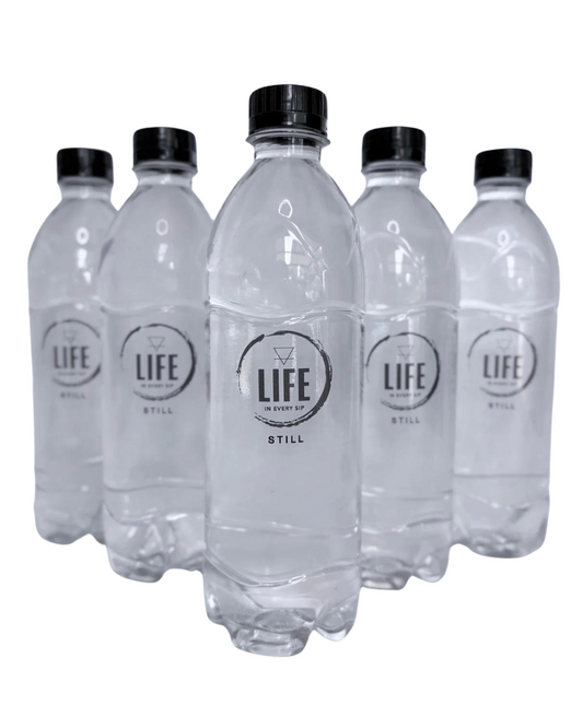 LIFE Bottled Water - 500ml Still Alkaline (24-pack)