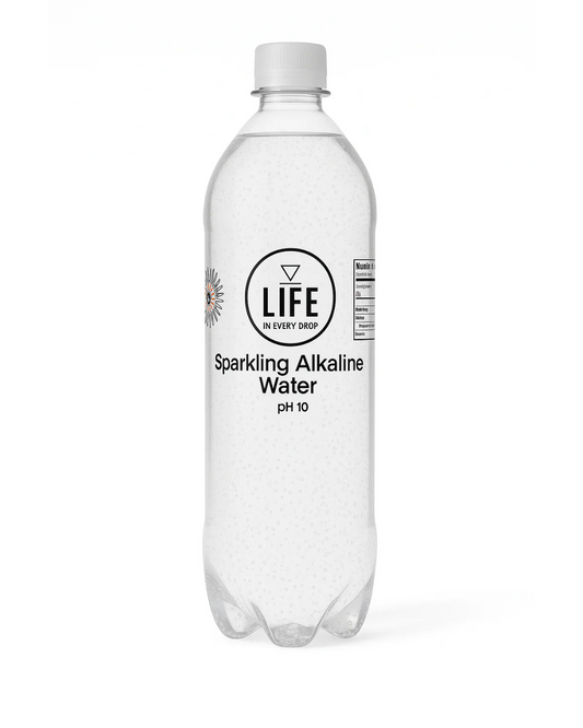 LIFE Bottled Water – 1.5L Sparkling Alkaline (12-pack)